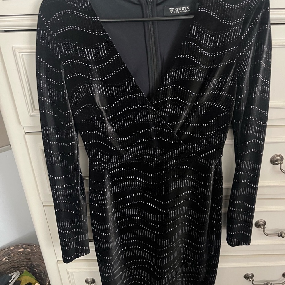 Guess velvet cocktail dress Never worn. Perfect for a night out or special event